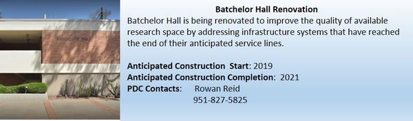 Batchelor Hall Renovation